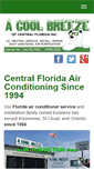 Mobile Screenshot of acoolbreezeac.com
